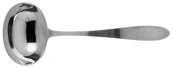 Simplicity (Sterling, 1936) Solid Gravy Ladle