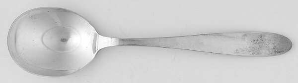 Simplicity (Sterling, 1936) Round Bowl Soup Spoon (Cream Soup)