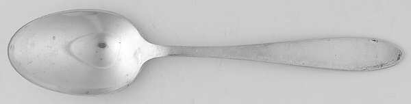 Simplicity (Sterling, 1936) Dessert/Oval Soup Spoon
