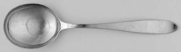 Simplicity (Sterling, 1936) Round Bowl Soup Spoon (Gumbo)