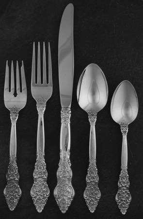Silver Renaissance (Silverplate, 1971) 5 Piece Place Setting