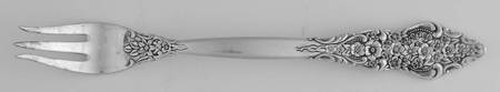 Silver Renaissance (Silverplate, 1971) Short Handle Pickle/Olive Fork