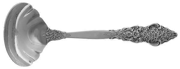 Silver Renaissance (Silverplate, 1971) Solid Gravy Ladle