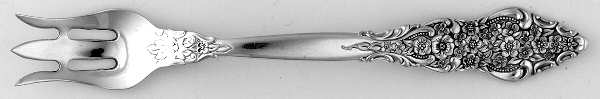 Silver Renaissance (Silverplate, 1971) Seafood/Cocktail Fork  HC
