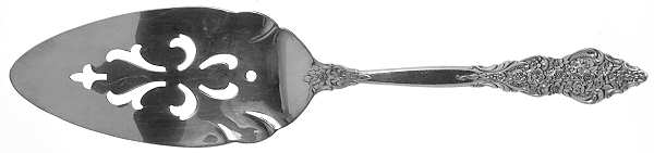 Silver Renaissance (Silverplate, 1971) Solid Pierced Pie Server