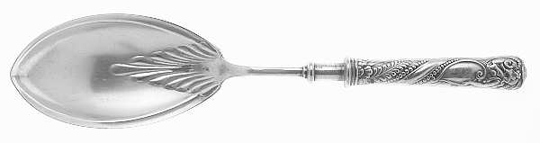 Siren (Silverplate, 1891) Vegetable Serving Spoon (Solid)
