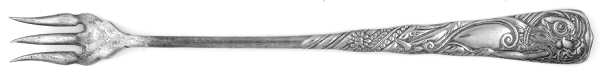 Siren (Silverplate, 1891) Oyster Fork