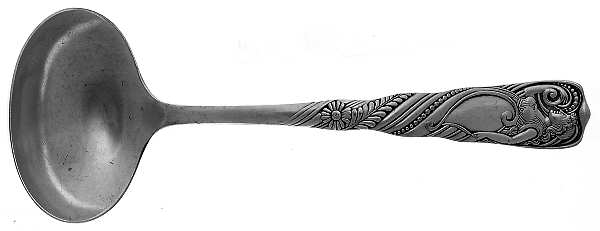 Siren (Silverplate, 1891) Solid Gravy Ladle