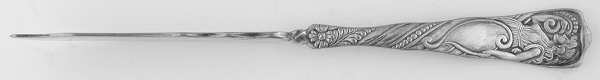 Siren (Silverplate, 1891) Flat Twisted Handle Master Butter Knife