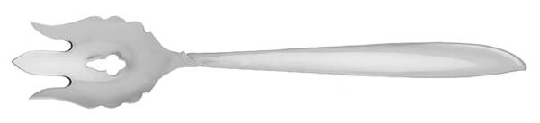 Silver Rhythm (Sterling, 1953) Vegetable Serving Fork Solid  HC