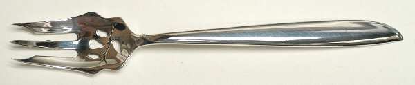 Silver Rhythm (Sterling, 1953) Pickle Fork Pierced with Short Handle HC