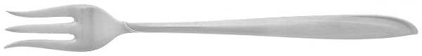 Silver Rhythm (Sterling, 1953) Short Handle Pickle/Olive Fork by International Silver