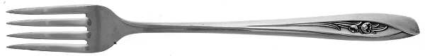 Silver Tulip (Silverplate, 1956) Grille Fork (Viande)