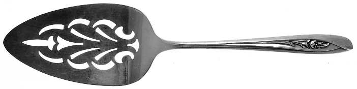 Silver Tulip (Silverplate, 1956) Server-Pie/Solid-Pierced