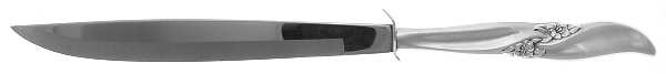 Silver Wind (Silverplate, 1955) Small Steak Carving Knife with Stainless Blade