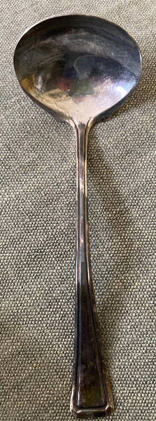 Somerset (Silverplate, 1914) Solid Piece Cream Ladle