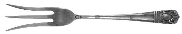 Sonja (Sterling, 1937, No Monograms) Lemon Fork