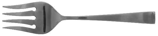 Sophisticate (Stainless) Medium Solid Cold Meat Serving Fork