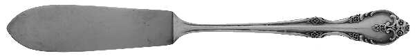 Southern Splendor (Silverplate, 1962) Flat Handle Master Butter Knife