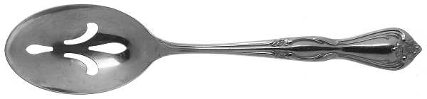 Southern Splendor (Stainless) Pierced Tablespoon (Serving Spoon)