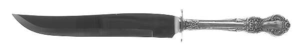 Southern Treasure (Sterling, 1953) Small Steak Carving Knife with Stainless Blade