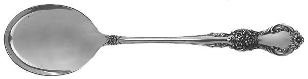 Southern Treasure (Sterling, 1953) Round Bowl Soup Spoon (Cream Soup)