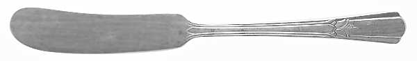 Sovereign (Silverplate, 1939) Flat Handle Butter Spreader