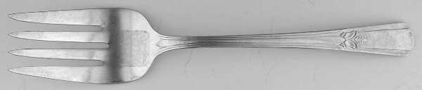 Sovereign (Silverplate, 1939) Medium Solid Cold Meat Serving Fork