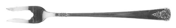 Spring Charm Silver (Silverplate, 1950) Short Handle Pickle/Olive Fork