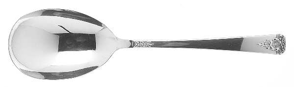 Spring Charm Silver (Silverplate, 1950) Solid Smooth Casserole Spoon