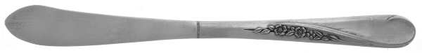 Spring Flower (Silverplate, 1956) Flat Handle Master Butter Knife