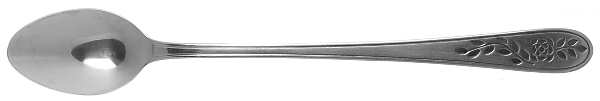 Spring Flower (Stainless) Iced Tea Spoon