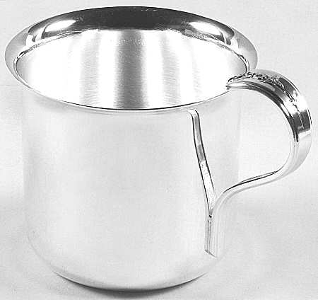 Spring Garden (Silverplate, 1949) Baby Cup with Silverplate Cup and Handle HC