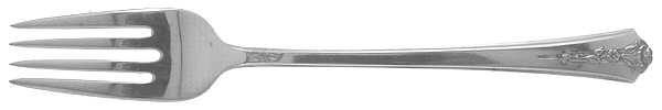 Spring Garden (Silverplate, 1949) Individual Salad Fork by International Silver