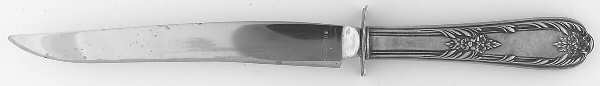Splendor (Sterling, 1939, No Monograms) Small Steak Carving Knife with Stainless Blade