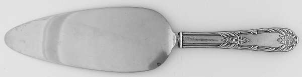 Splendor (Sterling, 1939, No Monograms) Pie Server with Stainless Blade