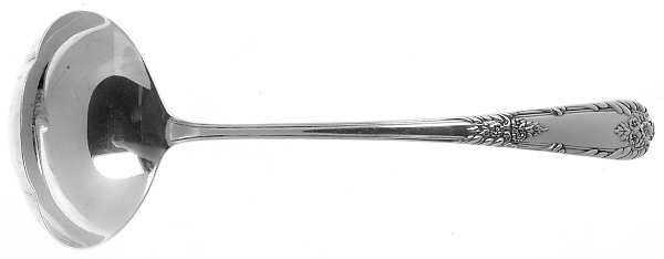 Splendor (Sterling, 1939, No Monograms) Solid Piece Cream Ladle