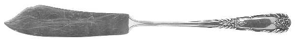 Splendor (Sterling, 1939, No Monograms) Flat Handle Master Butter Knife