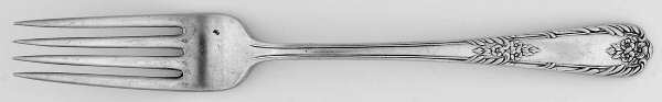 Splendor (Sterling, 1939, No Monograms) Fork