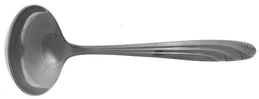 Spring Lily (Stainless) Solid Gravy Ladle