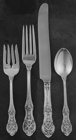 Springtime (Sterling, 1935) 4 Piece Place Size Setting