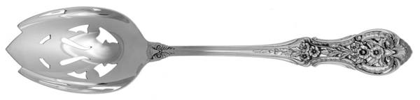 Springtime (Sterling, 1935) Pierced Tablespoon (Serving Spoon)