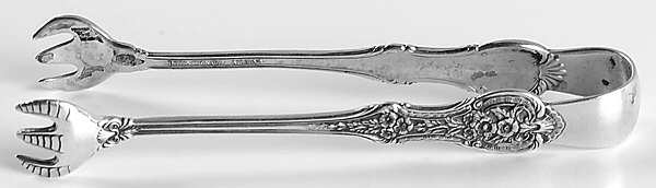 Springtime (Sterling, 1935) Sugar Tongs by International Silver