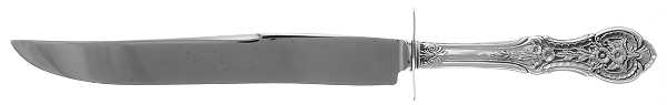 Springtime (Sterling, 1935) Large Carving/Roast Knife StnlBl w/Sterling Guard