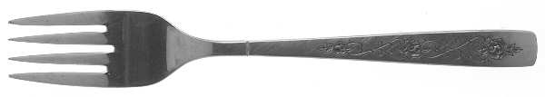 Spanish Rose (Stainless) Individual Salad Fork
