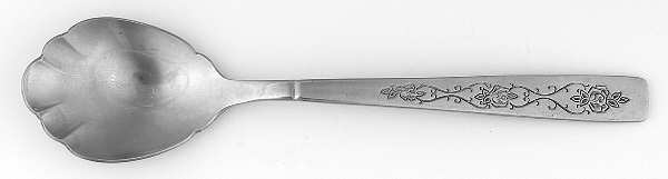 Spanish Rose (Stainless) Sugar Shell Spoon
