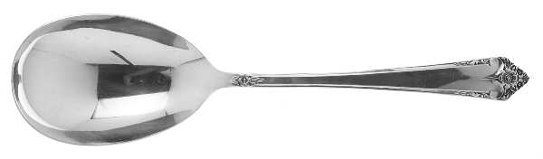 Starlight (Silverplate, 1950) Solid Smooth Casserole Spoon by International Silver
