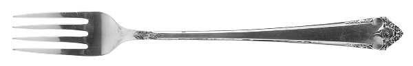 Starlight (Silverplate, 1950) Grille Fork (Viande) by International Silver