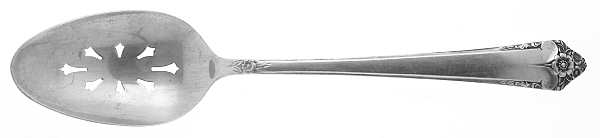 Starlight (Silverplate, 1950) Pierced Tablespoon (Serving Spoon)