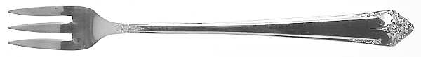 Starlight (Silverplate, 1950) Cocktail/Seafood Fork by International Silver